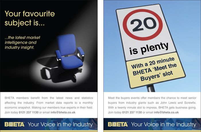 BHETA press advertisments