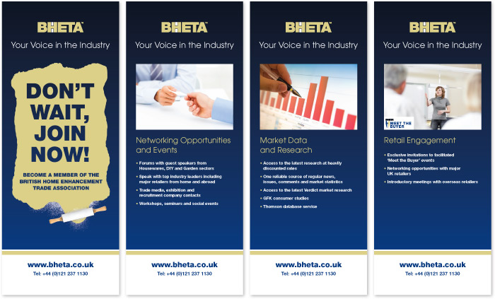 BHETA exhibition graphics