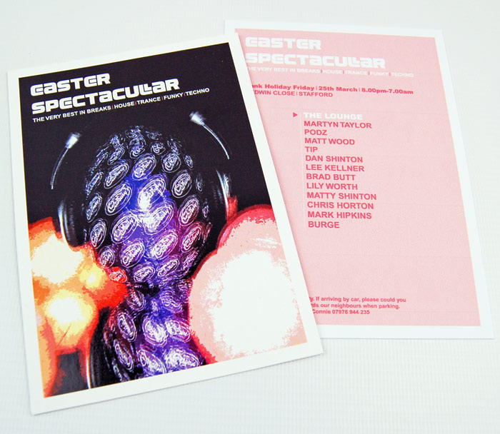 Easter Spectacular flyers
