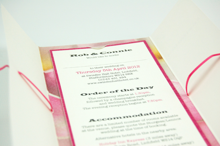 Wedding invite